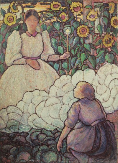 Cinderella and her Fairy Godmother, 1892 by Lucien Pissarro